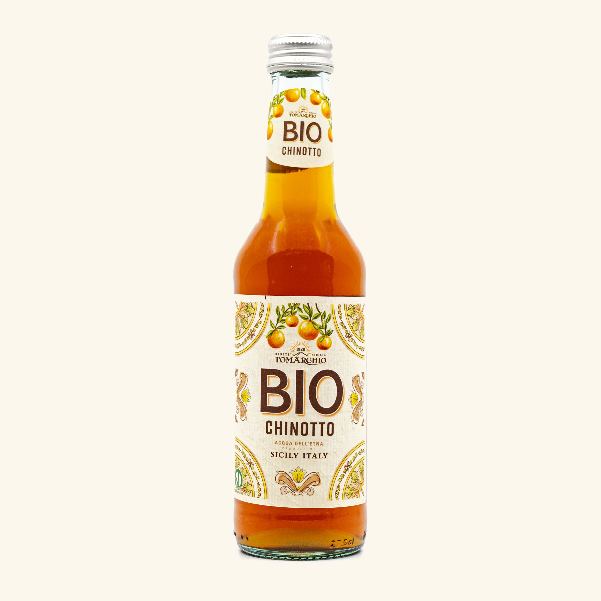 Chinotto Bio Tomarchio 275ml, boisson amère italienne artisanale - GILDA épicerie fine Genève
