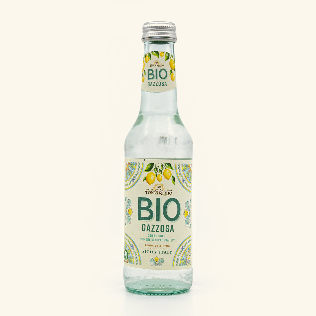 Gazzosa Bio Tomarchio 275ml, limonade sicilienne artisanale - GILDA épicerie fine Genève