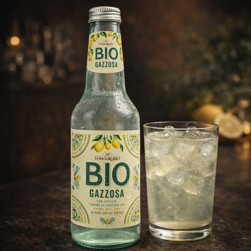Gazzosa Bio Tomarchio, limonade italienne artisanale - GILDA Genève