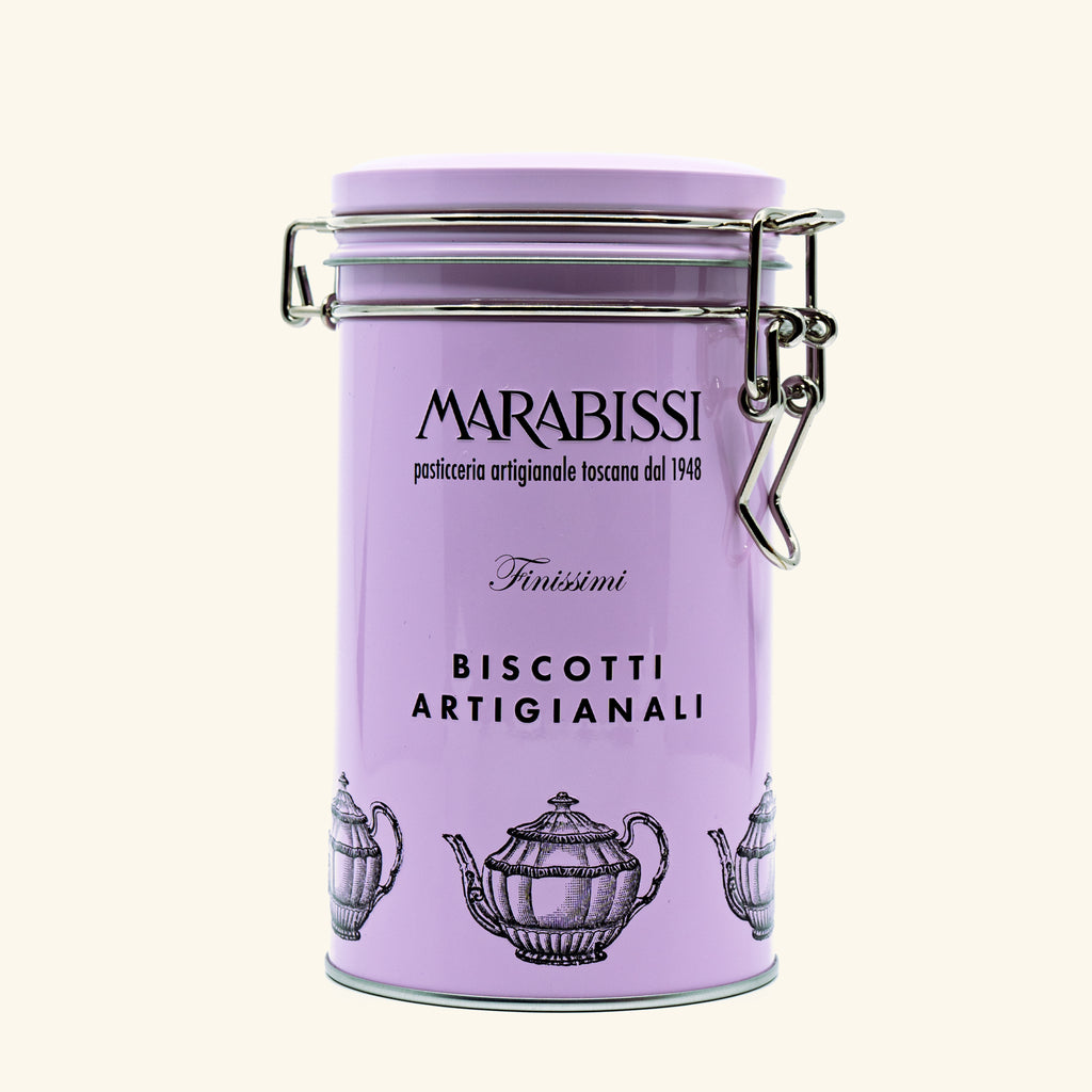 Biscuits au caramel beurre salé Marabissi 200g, boîte métal collector - GILDA épicerie fine Genève