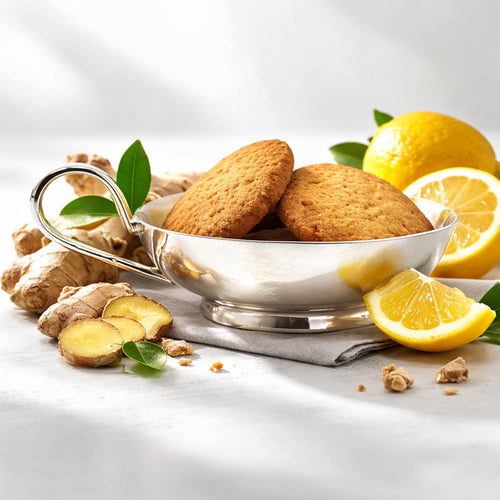 Biscuits citron gingembre Marabissi, boîte métal - GILDA épicerie fine Genève
